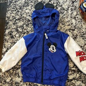 H&M disney Mickey rain jacket. Boy toddler size 18months